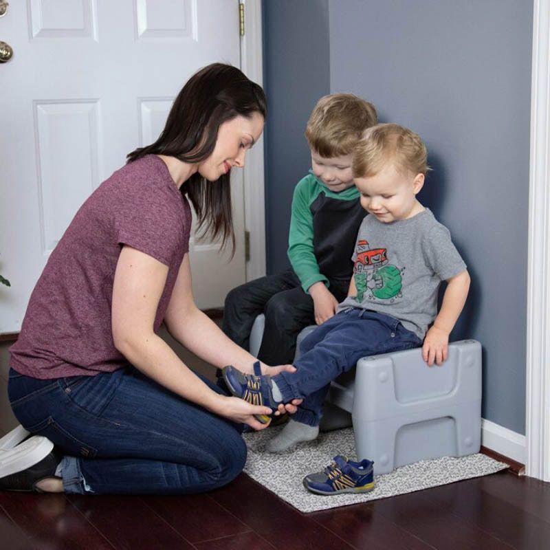 Simplay3 - Sibling Step Stool - Grey