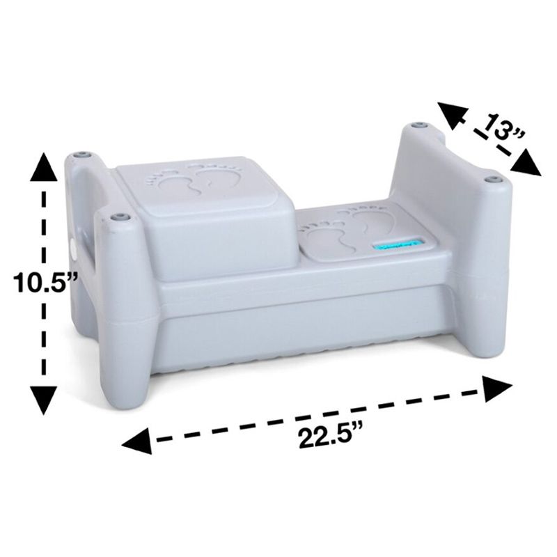 Simplay3 - Sibling Step Stool - Grey