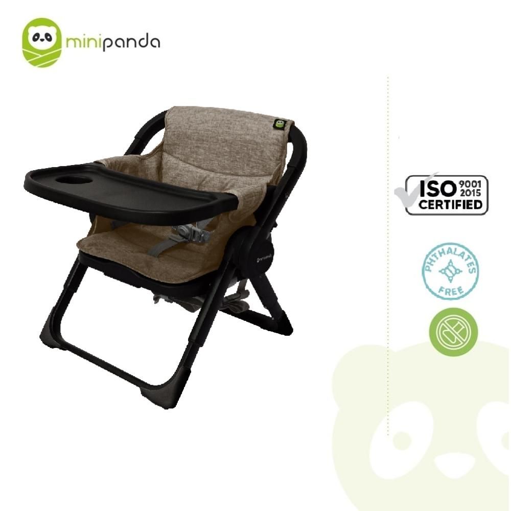 Mini Panda - Snacky Time Cub Booster Seat - Earthtone