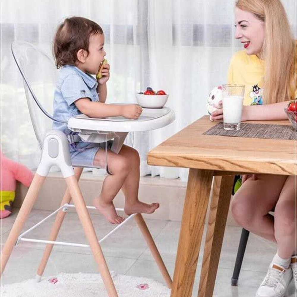 Mini Panda - Fika 3-in-1 Crystalline Highchair - Grey 