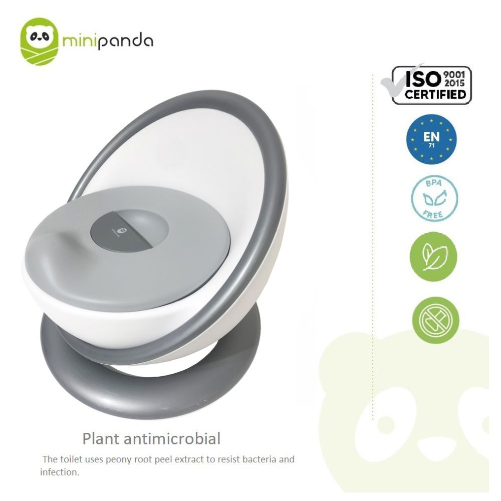 Mini Panda - Space Tolly Potty Training Seat - Cool Grey