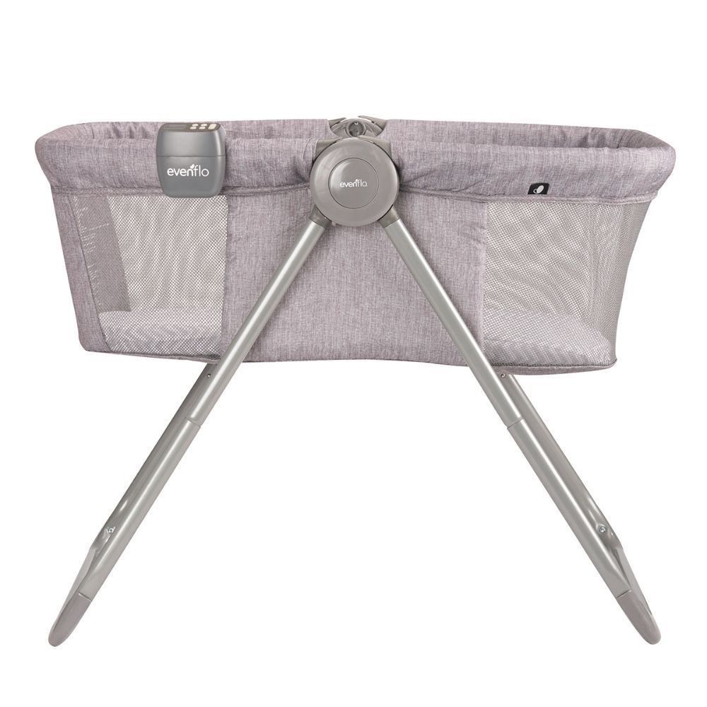 Evenflo - Loft Portable Bassinet - Chevron Melange