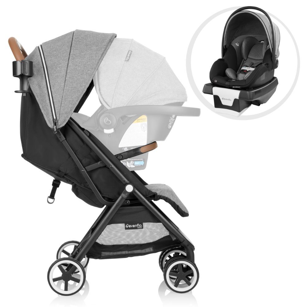 Evenflo - GOLD Otto Self-Folding Travel Stroller - Moonstone