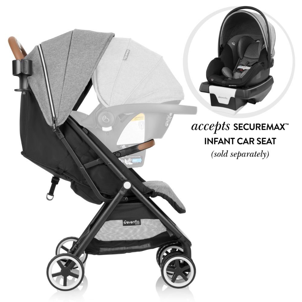 Evenflo - GOLD Otto Self-Folding Travel Stroller - Moonstone