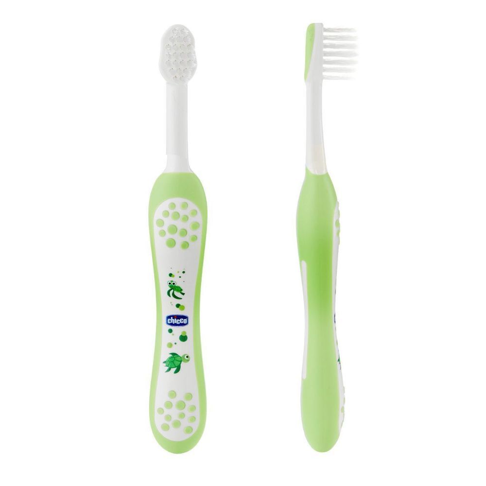 Chicco - Training Toothbrush Set - Green