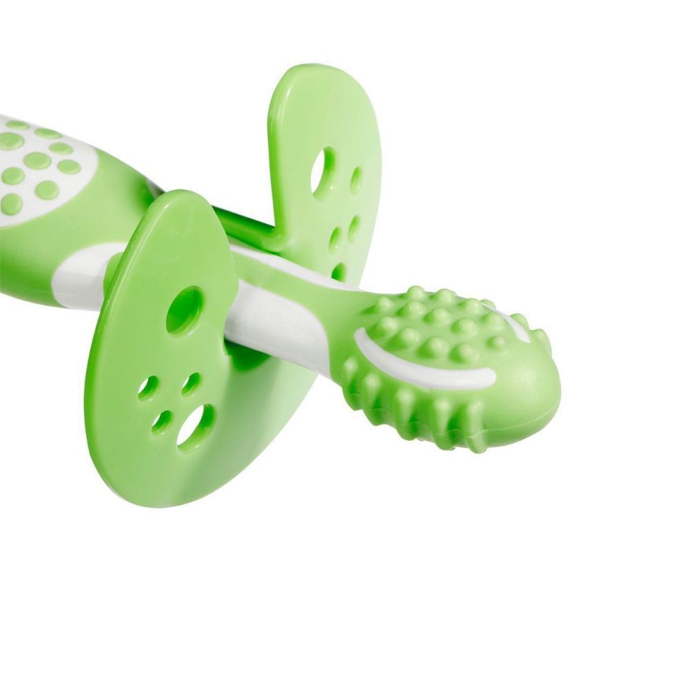 Chicco - Training Toothbrush Set - Green