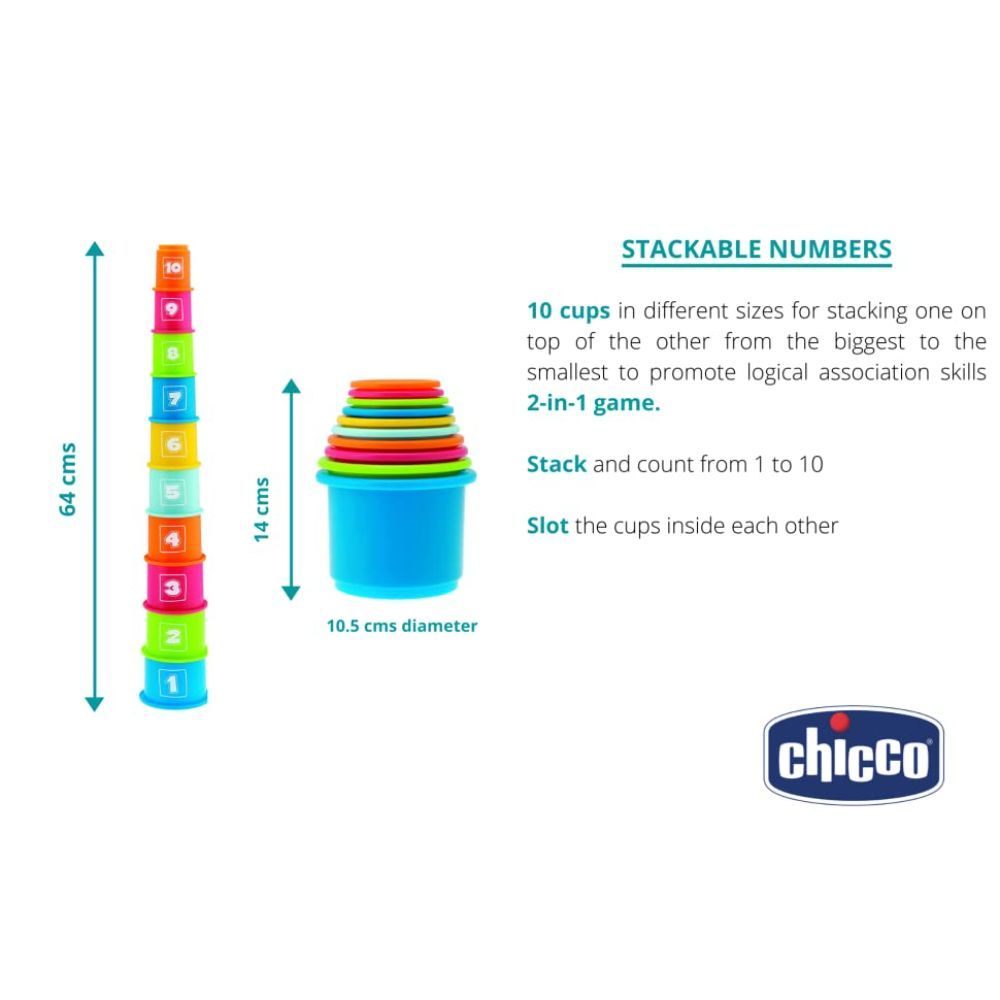 Chicco - Stacking Cups