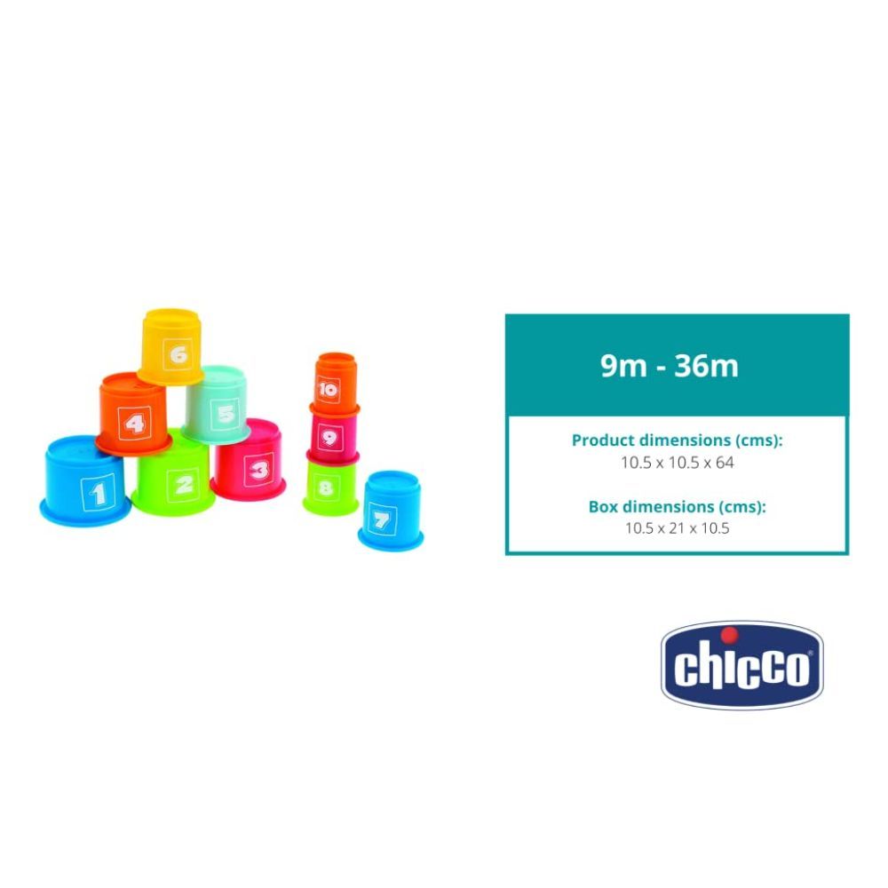 Chicco - Stacking Cups