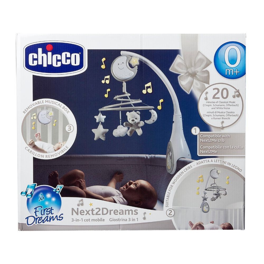 Chicco - Next2Dreams Cot Mobile - Neutral