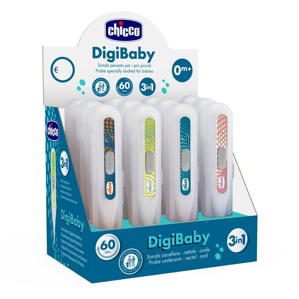 Chicco - Digi Baby Digital Thermometer for Babies 0m+