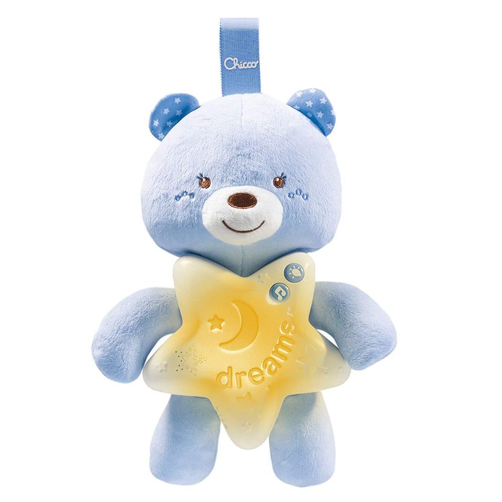 Chicco - Toy First Dreams Goodnight Bear - Blue