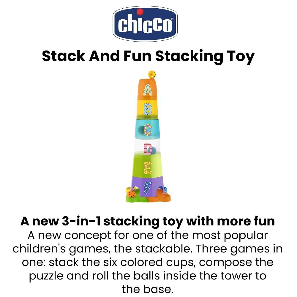 Chicco - Toy Stack & Fun