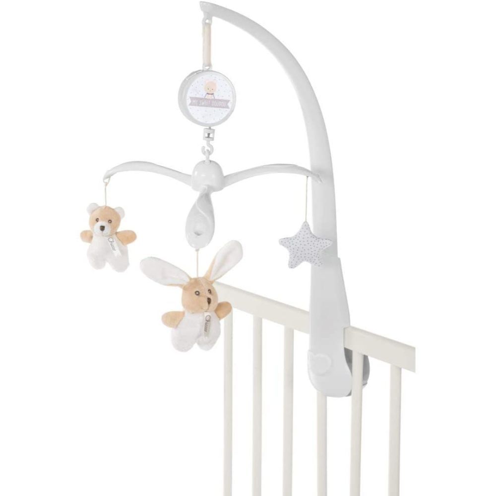 Chicco - My Sweet Dou Dou Teddy Bear & Bunny Cot Mobile