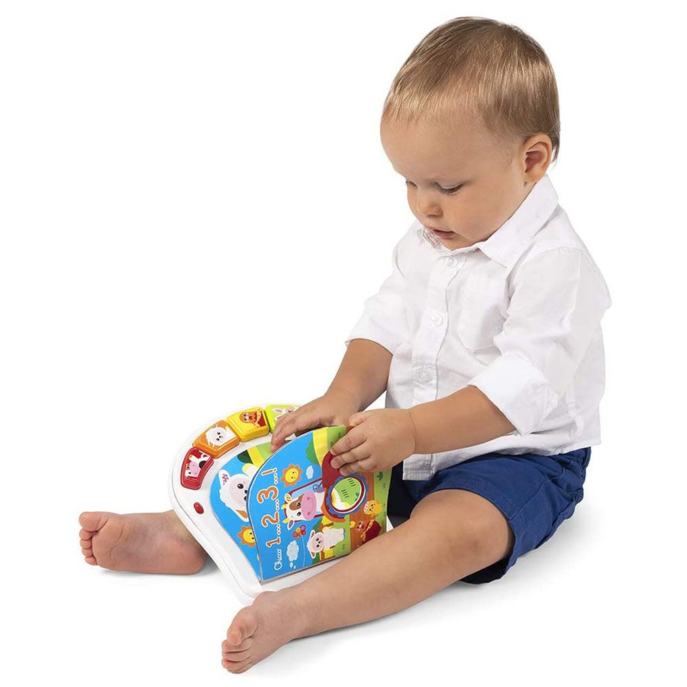 Chicco - Baby Senses Counting Farm Plastic First Toy