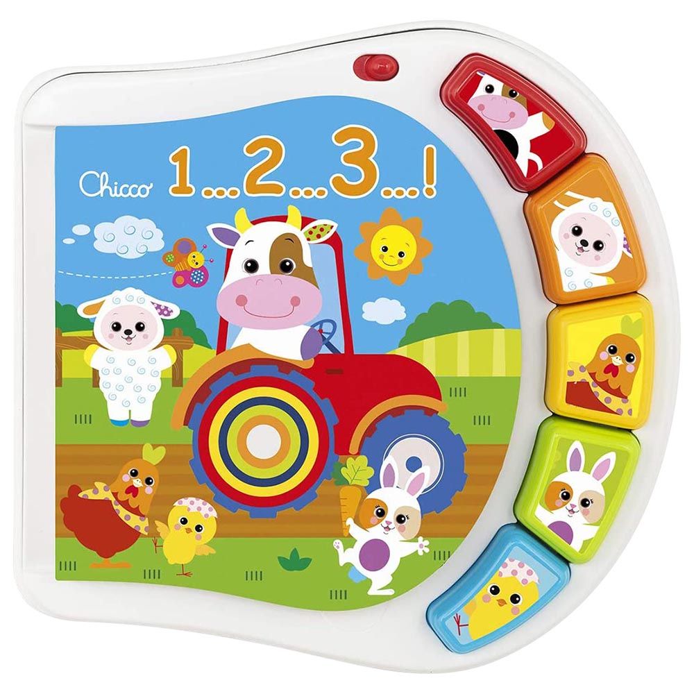 Chicco - Baby Senses Counting Farm Plastic First Toy