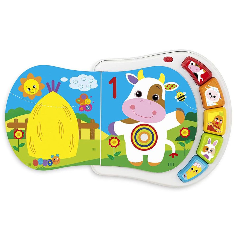 Chicco - Baby Senses Counting Farm Plastic First Toy