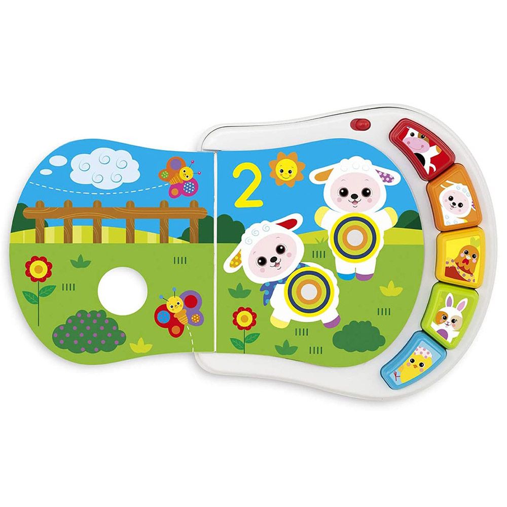 Chicco - Baby Senses Counting Farm Plastic First Toy