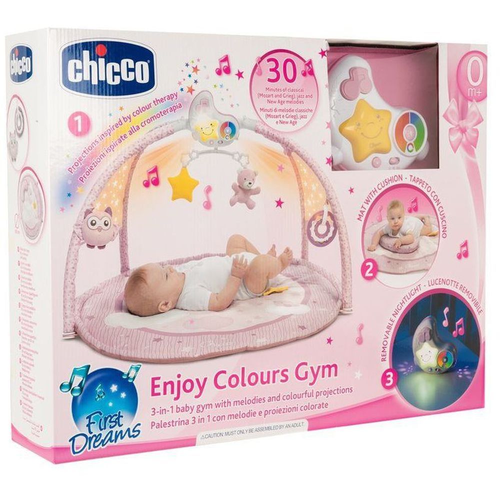 Chicco - Enjoy Colors Gym - Pink - 3-In-1