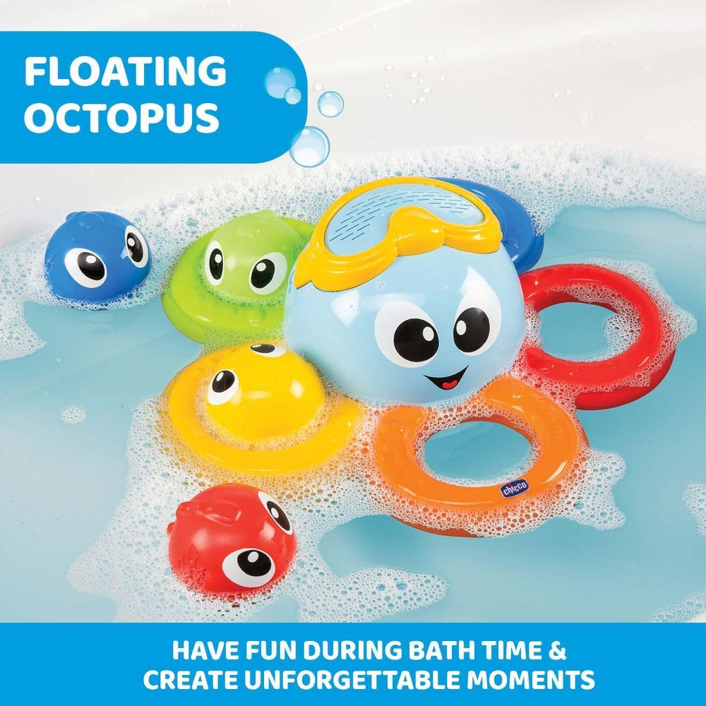 Chicco - Billy The Octopus Bath Toy