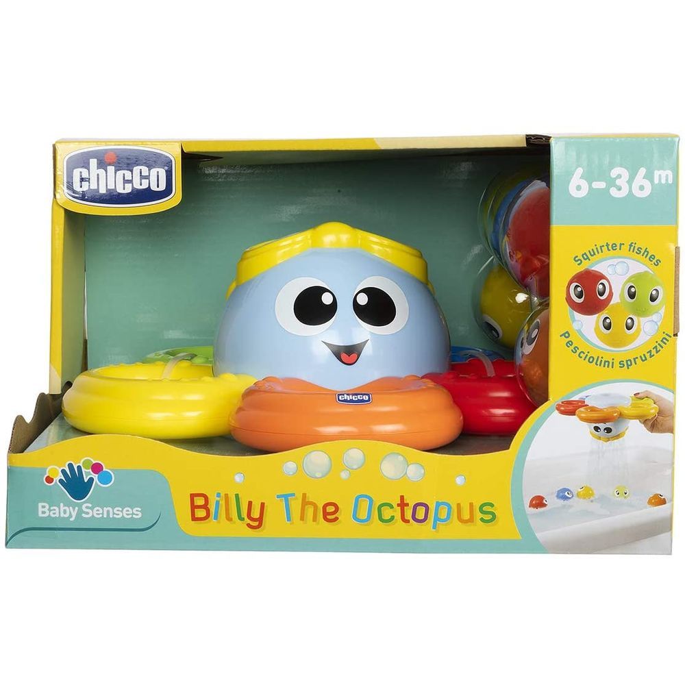 Chicco - Billy The Octopus Bath Toy