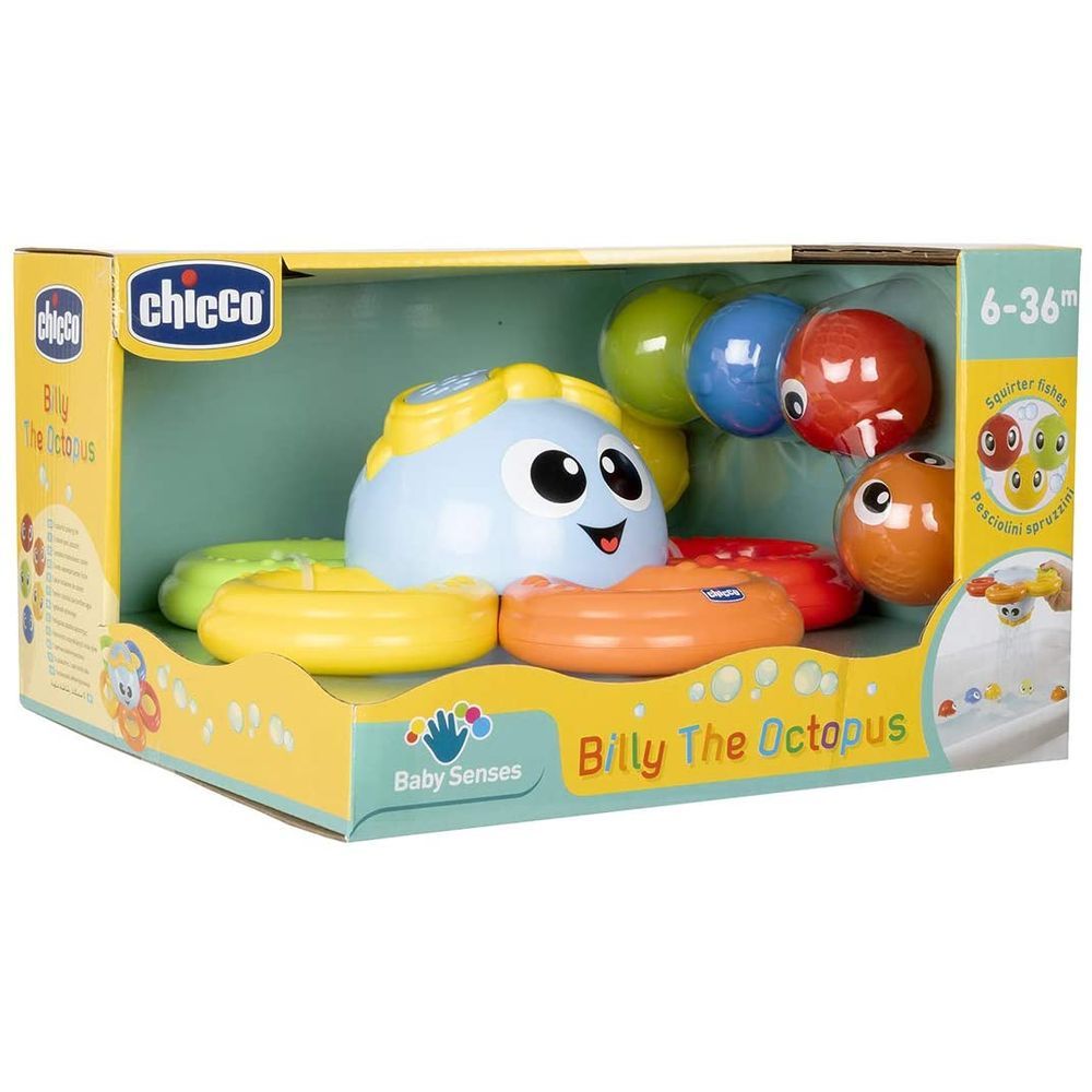 Chicco - Billy The Octopus Bath Toy