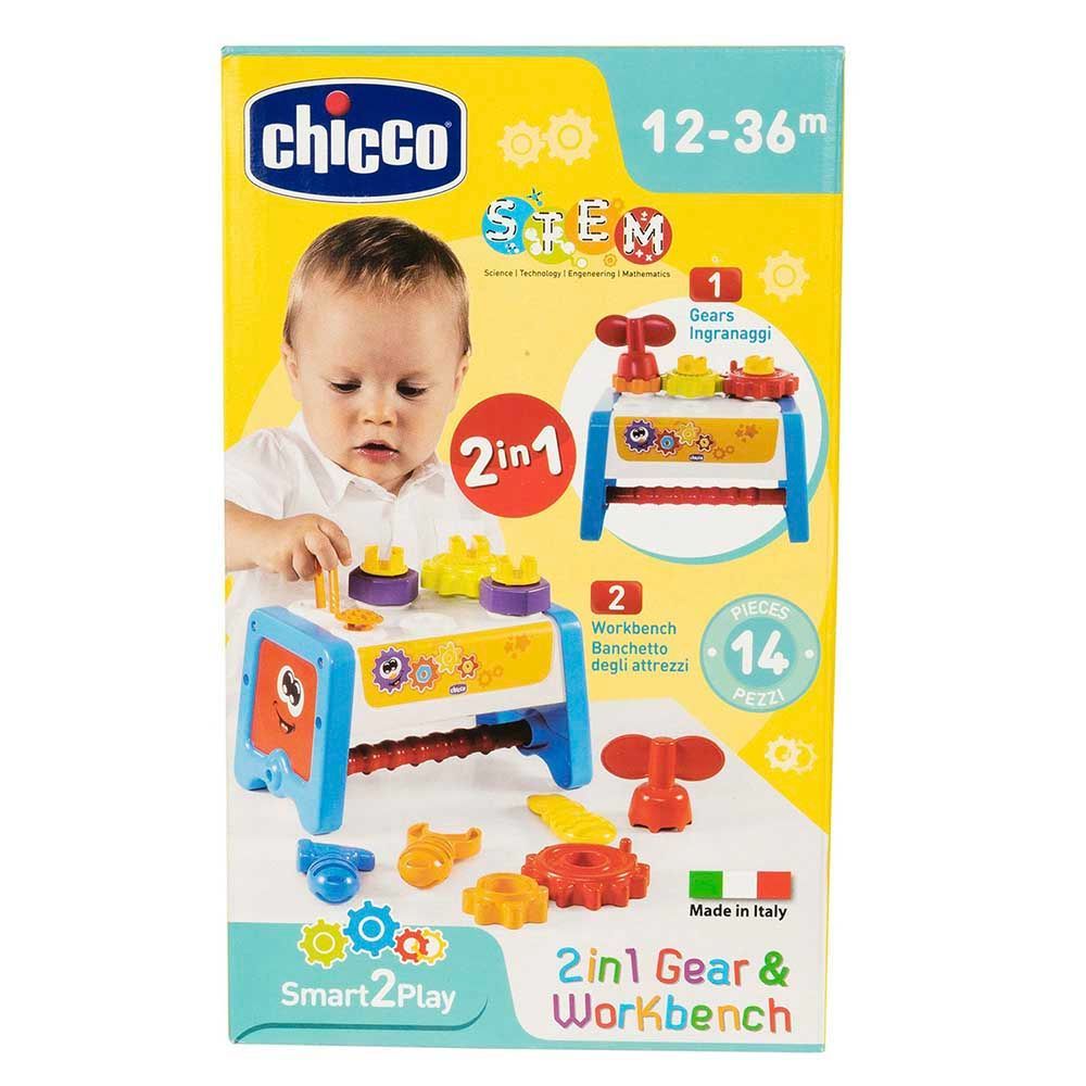 Chicco - Smart2Play Gear And Workbench - 2-In-1 