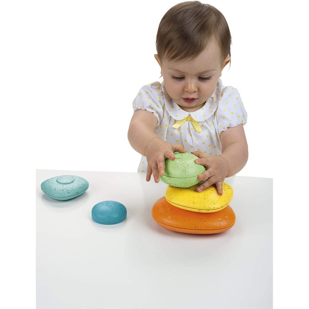 Chicco - ECO+ Stone Balance Sorter & Stacking Toy