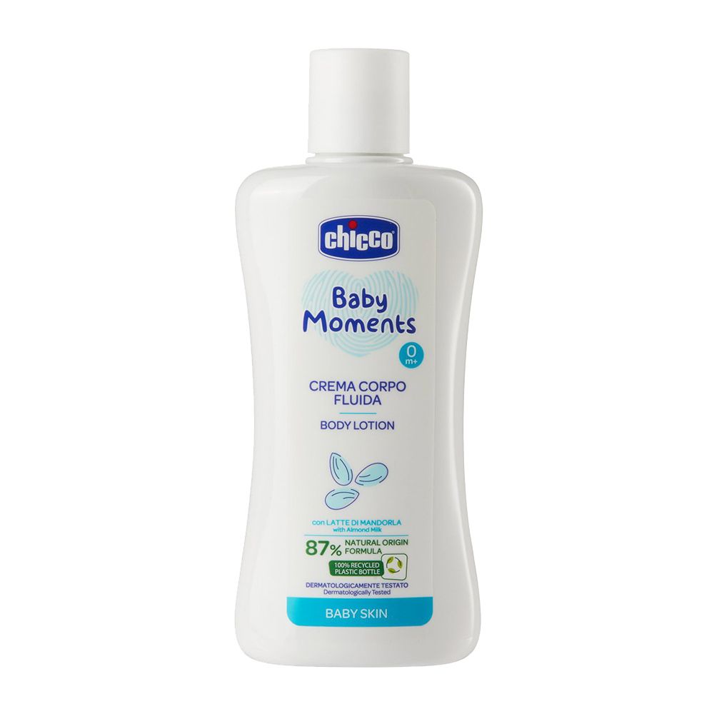 Chicco - Baby Moments Body Lotion For Baby Skin - 200ml