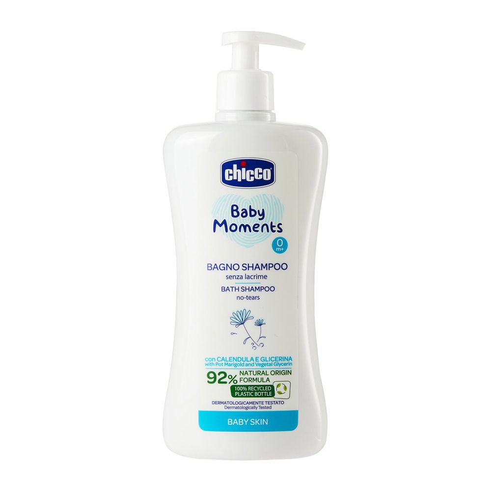 Chicco - Baby Moments Bath Shampoo No-Tears - 500ml