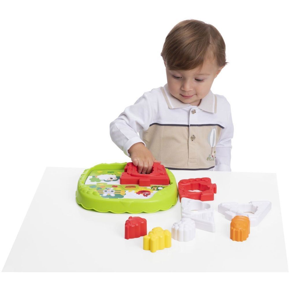 Chicco - 2-in-1 House & Farm Puzzle