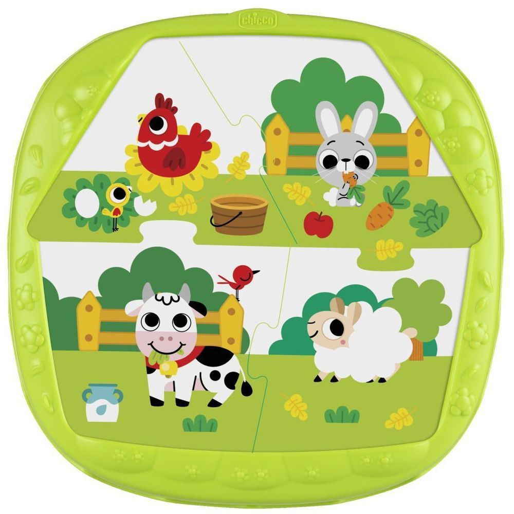 Chicco - 2-in-1 House & Farm Puzzle