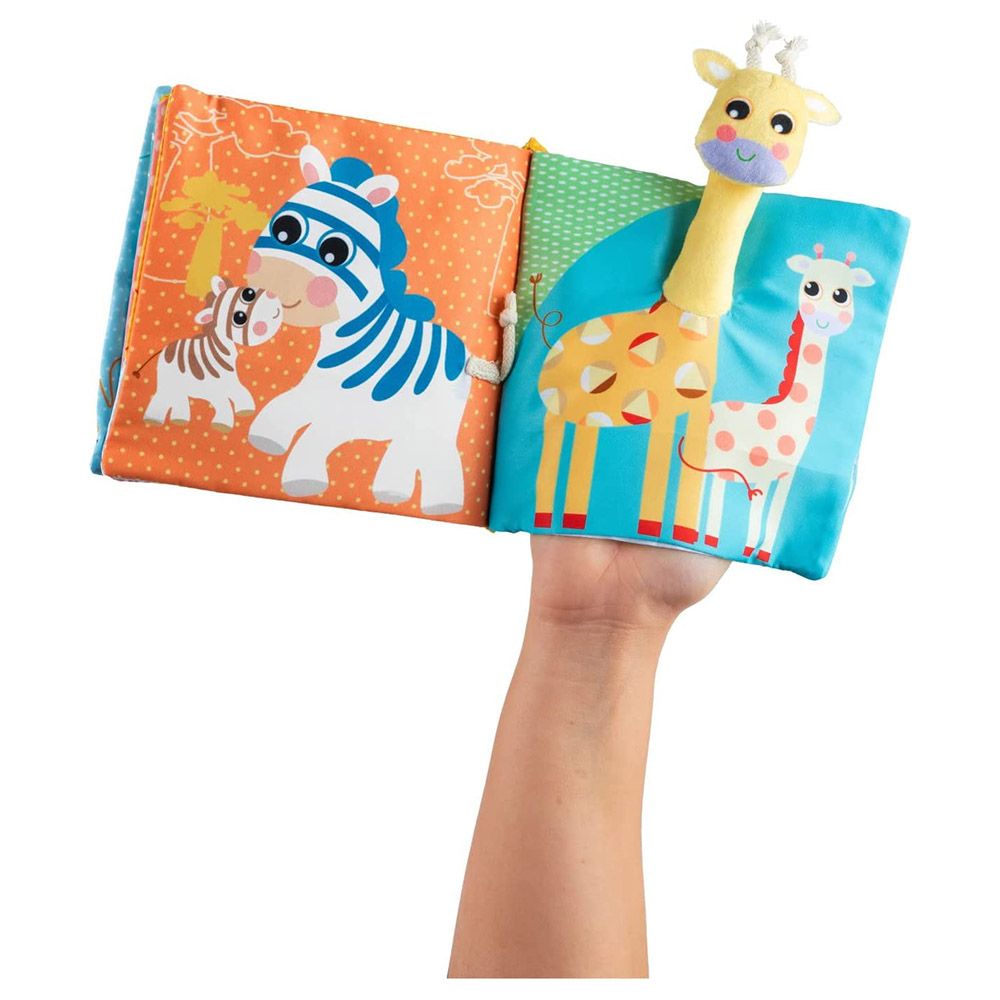 Chicco - Textile Animals Book