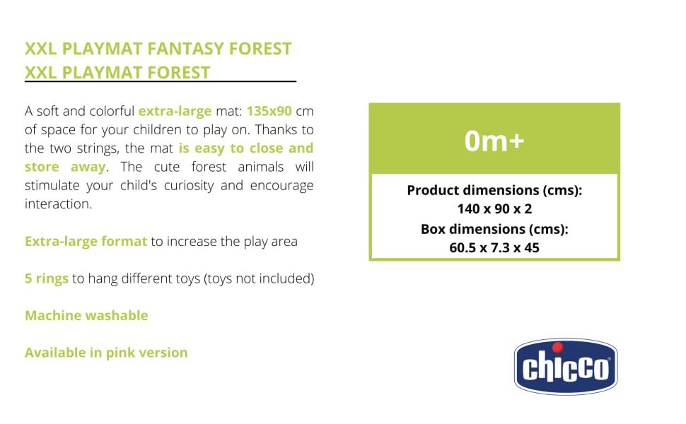 Chicco - Magic Forest Playmat - XXL