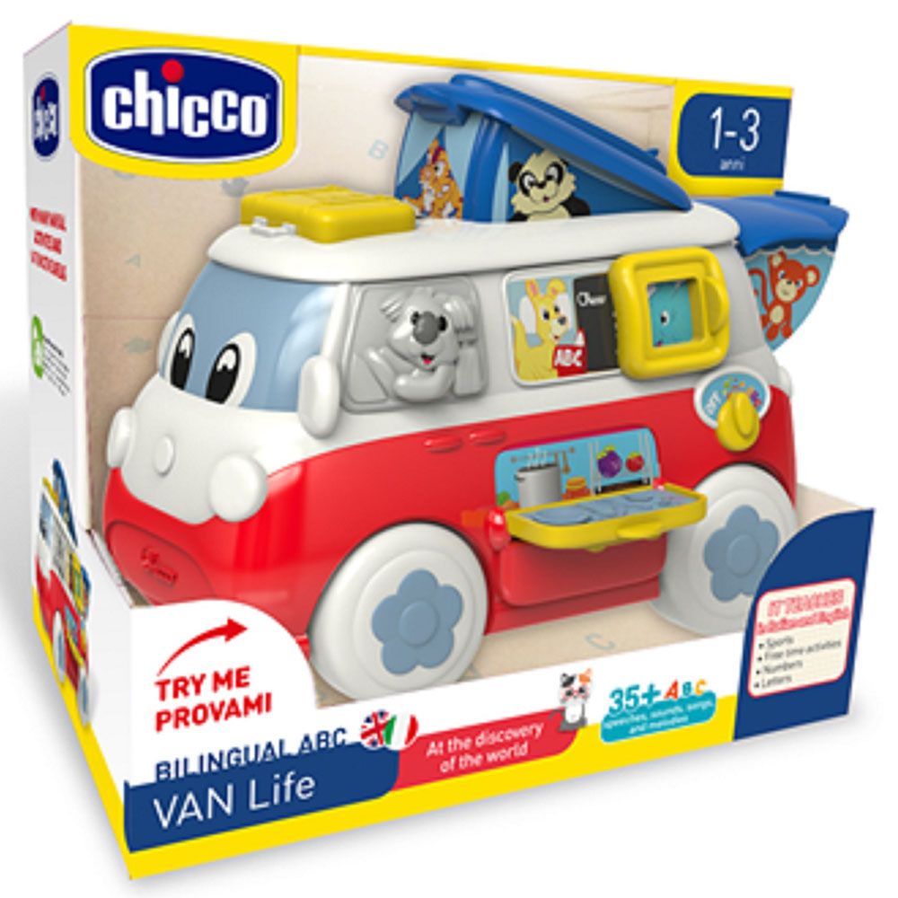 Chicco - Van Life Interactive Educational Toy - French/English