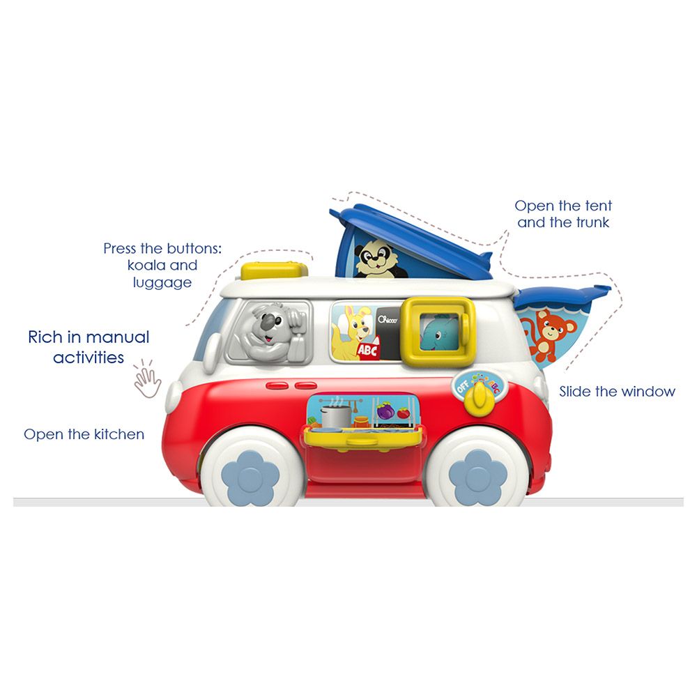 Chicco - Van Life Interactive Educational Toy - French/English