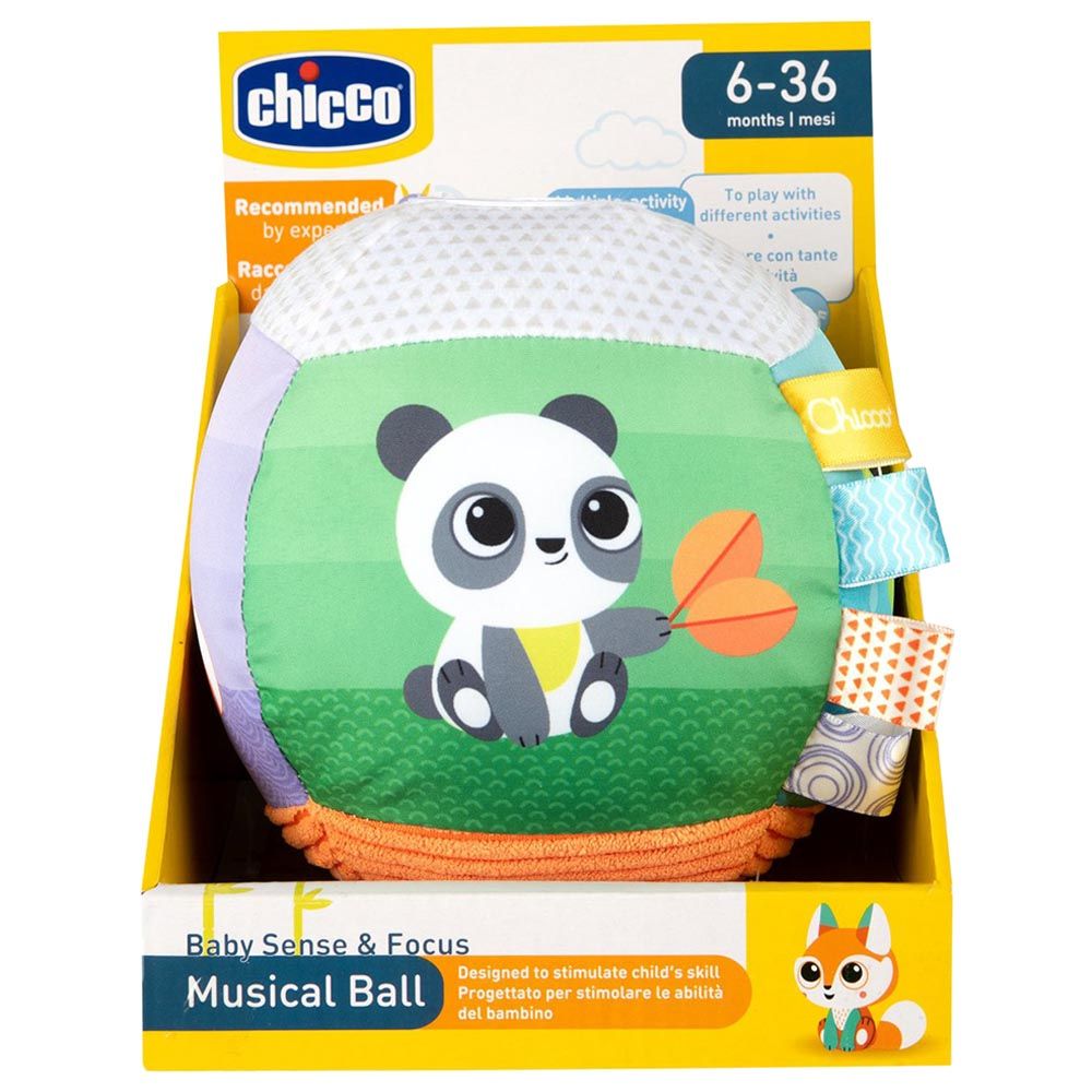 Chicco - Multicolored Musical Ball