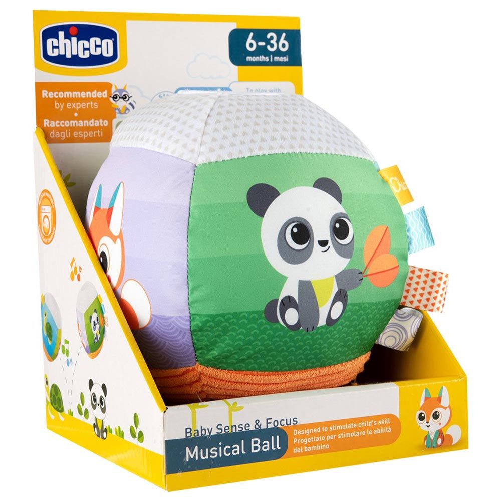 Chicco - Multicolored Musical Ball