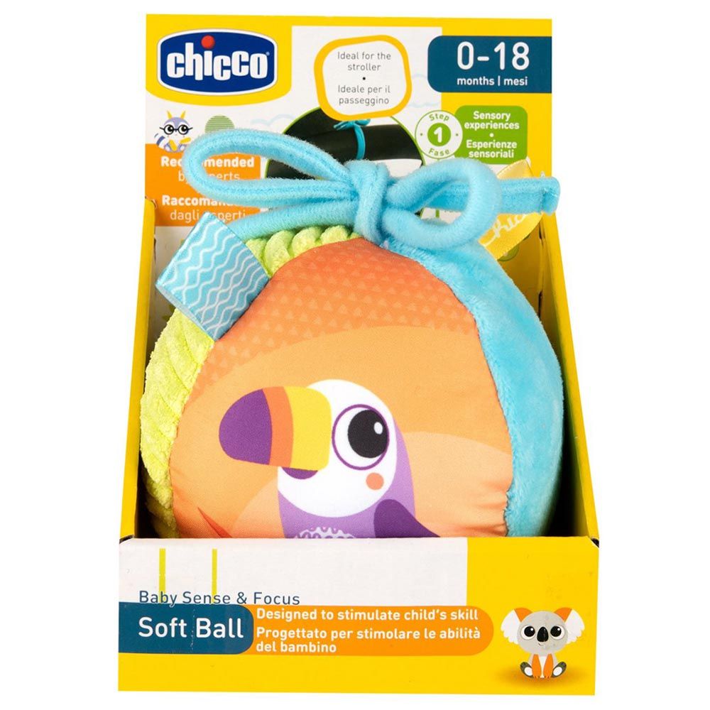 Chicco - Multicolored Soft Ball