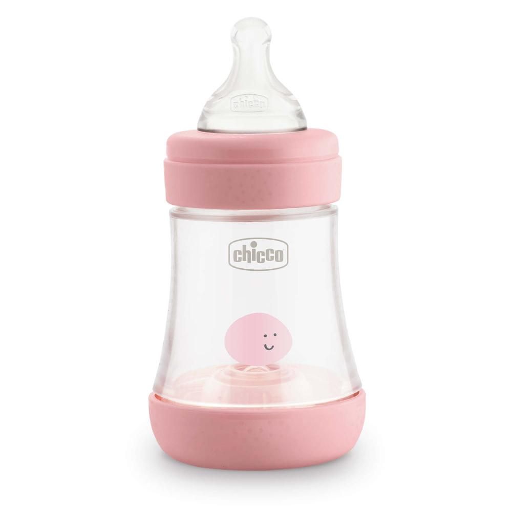 Chicco - Perfect 5 Baby Feeding Gift Set - Pink