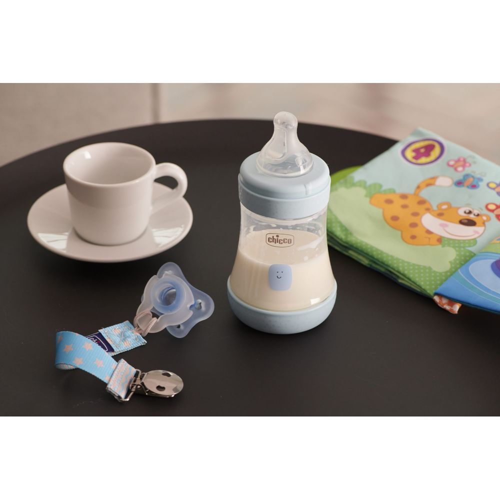 Chicco - Perfect 5 Baby Feeding Gift Set - Blue