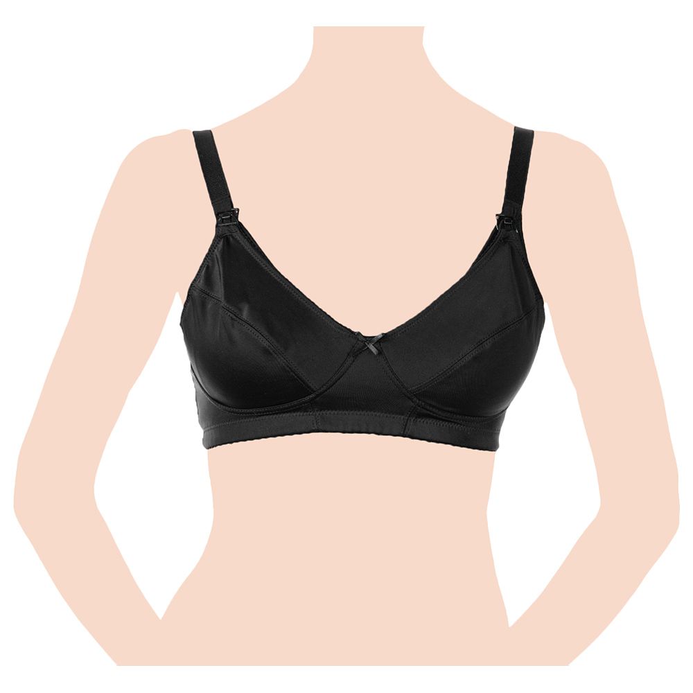 Chicco - Microfibre Nursing Bra - Black