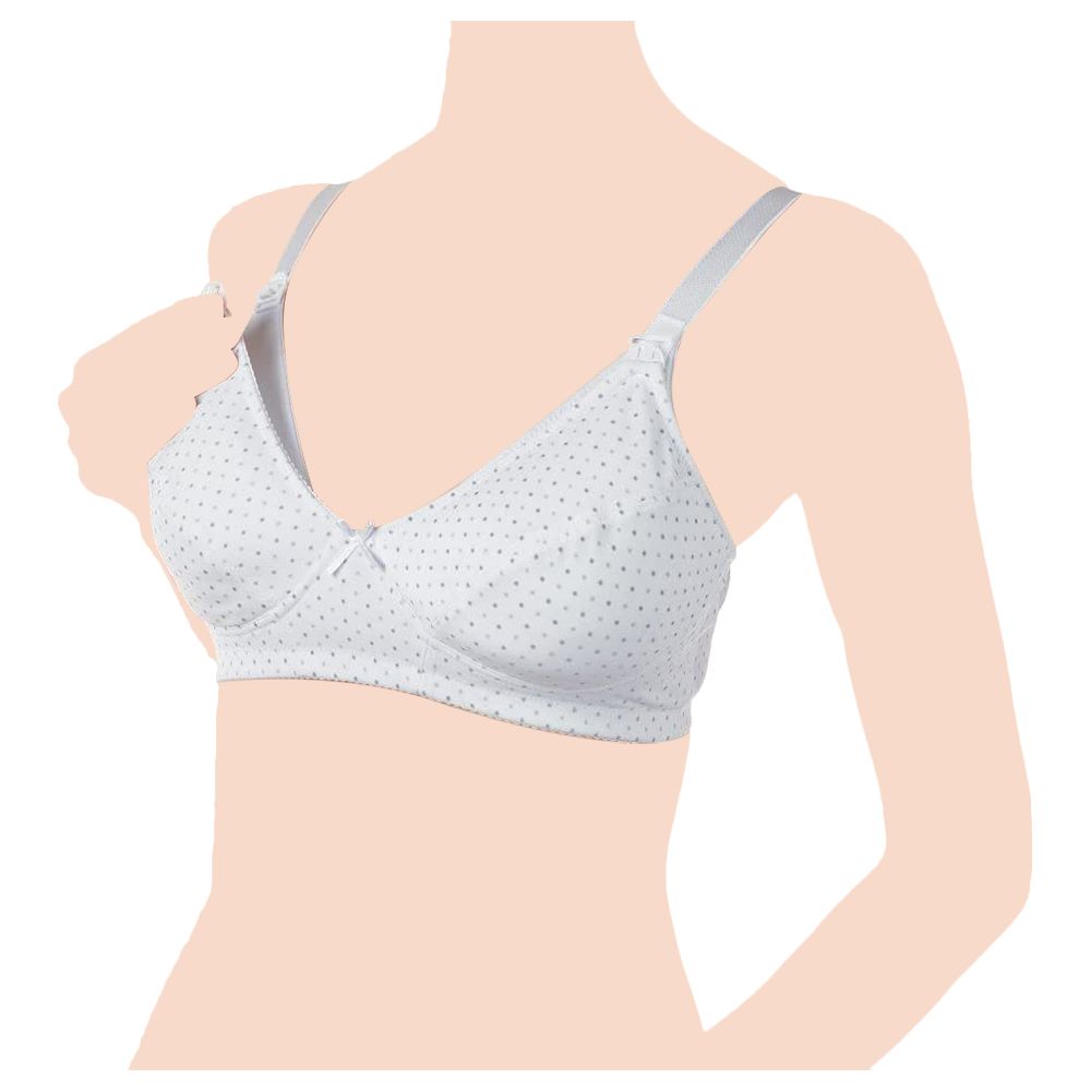 Chicco - Microfibre Nursing Bra - White