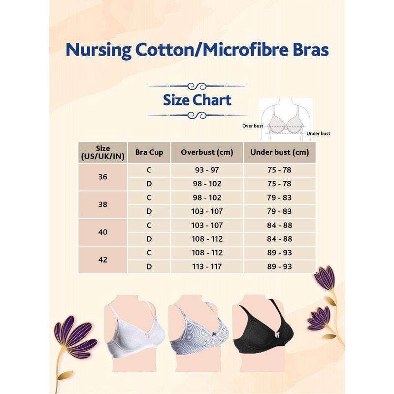 Chicco - Microfibre Nursing Bra - White