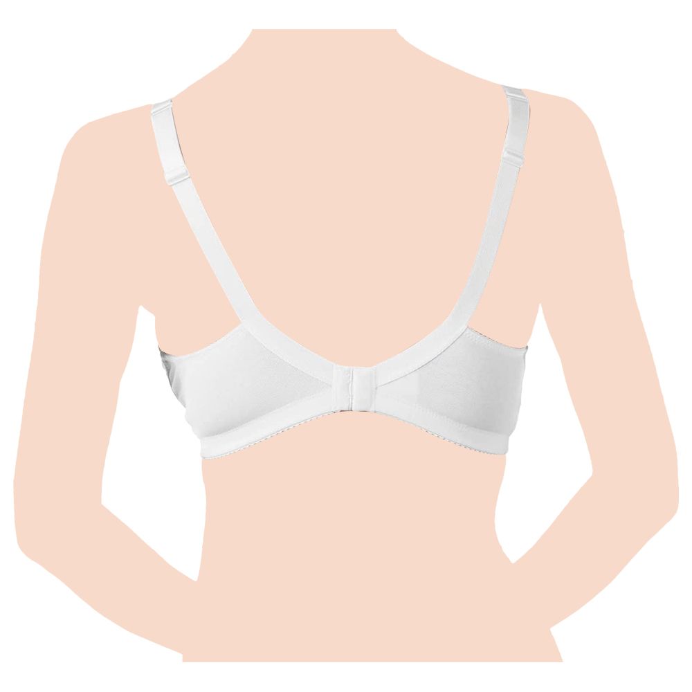 Chicco - Cotton Stretch Nursing Bra - White