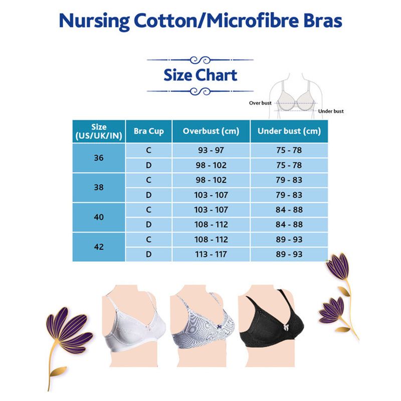 Chicco - Cotton Stretch Nursing Bra - White