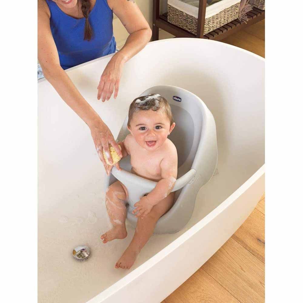 Chicco - Bubble Nest - Baby Bath Seat - Cool Grey