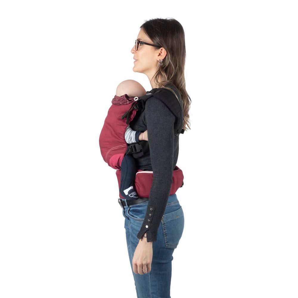 Chicco - Myamaki Fit Baby Carrier - Burgundy Power