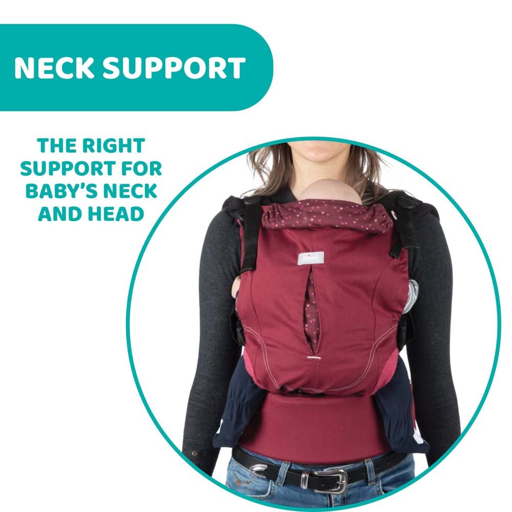 Chicco - Myamaki Fit Baby Carrier - Burgundy Power