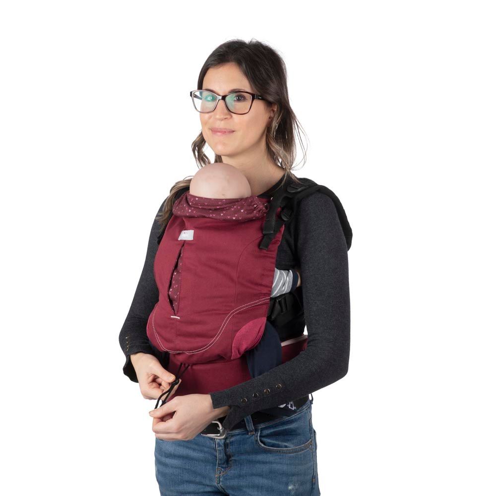 Chicco - Myamaki Fit Baby Carrier - Burgundy Power