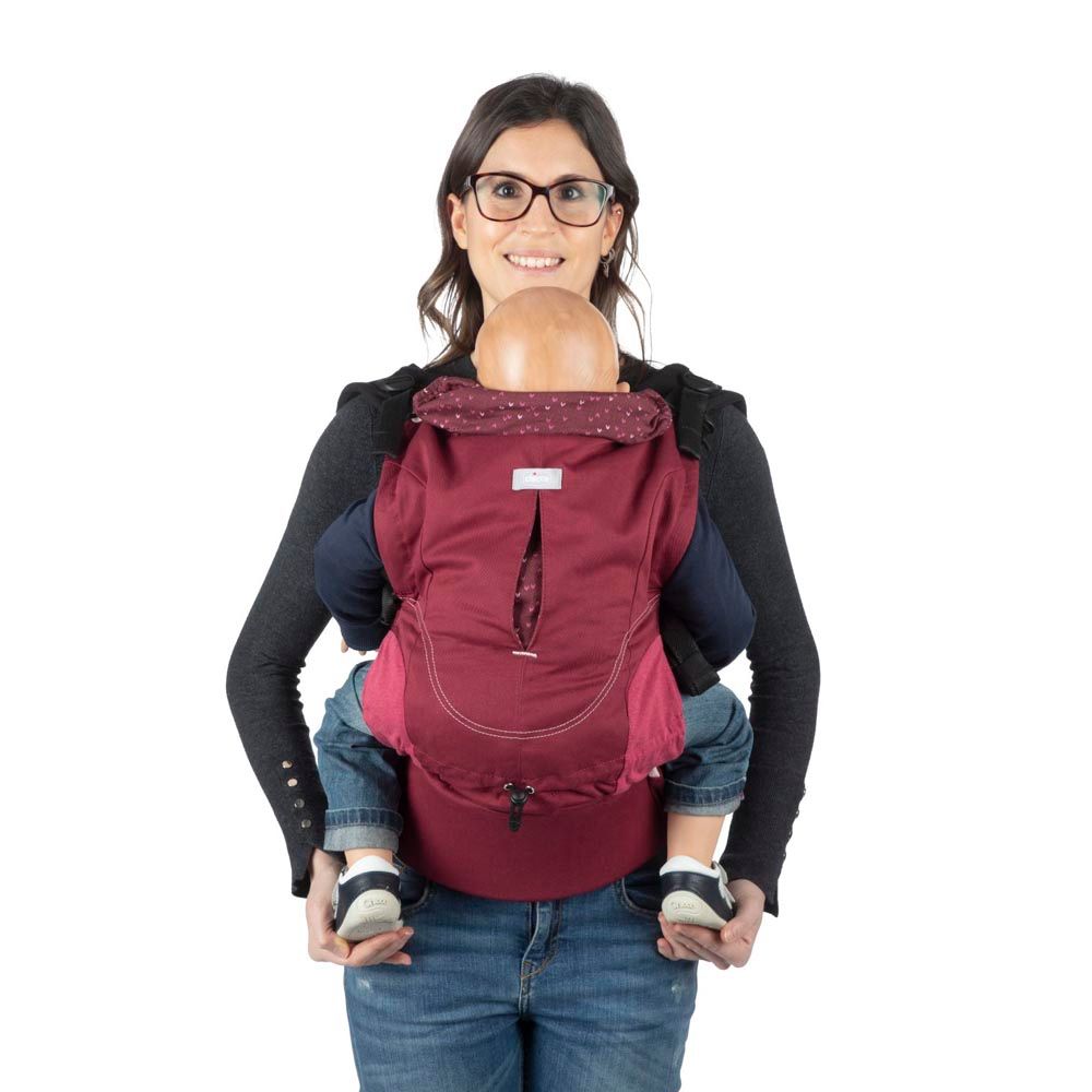 Chicco - Myamaki Fit Baby Carrier - Burgundy Power